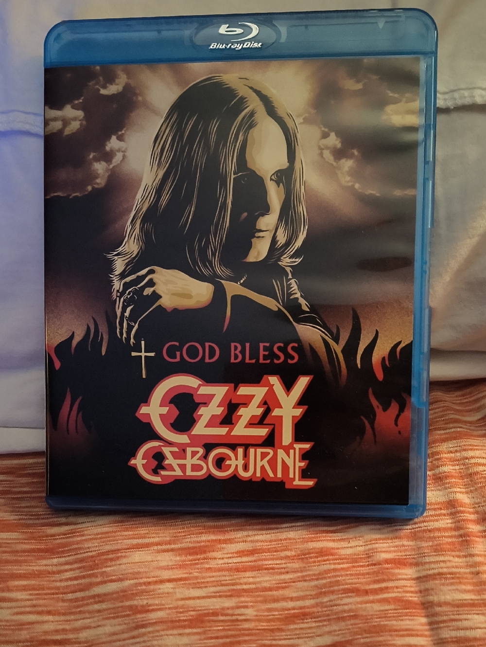 Ozzy Osbourne "God Bless" Blu-ray - Black & Red Artwork